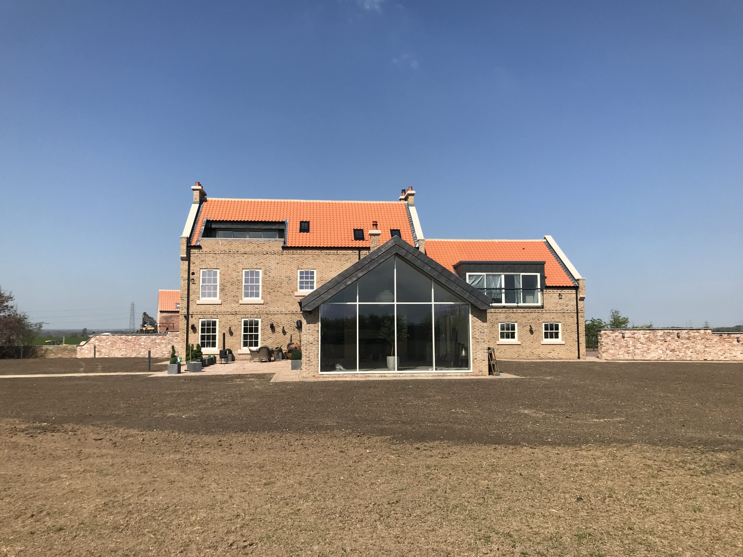 house with conservatory